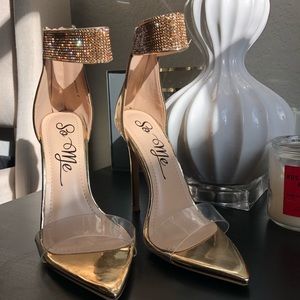 Lola Shoetique Marry The Night - Gold